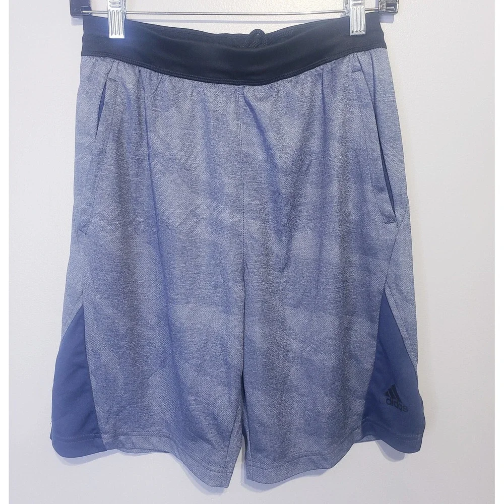 Adidas‎ Aeroready Size Small Mens Blue Athletic Shorts Casual Activewear